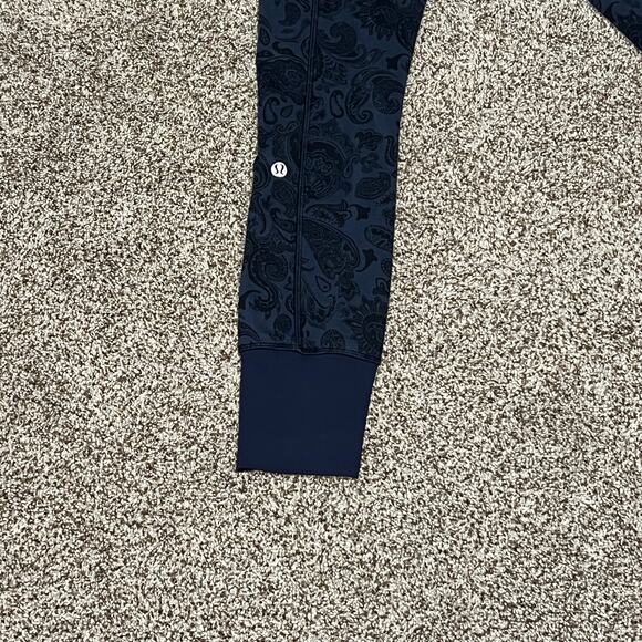 LULULEMON Women's En Route Crop In Paisley Inkwell/Inkwell - Picture 9 of 10